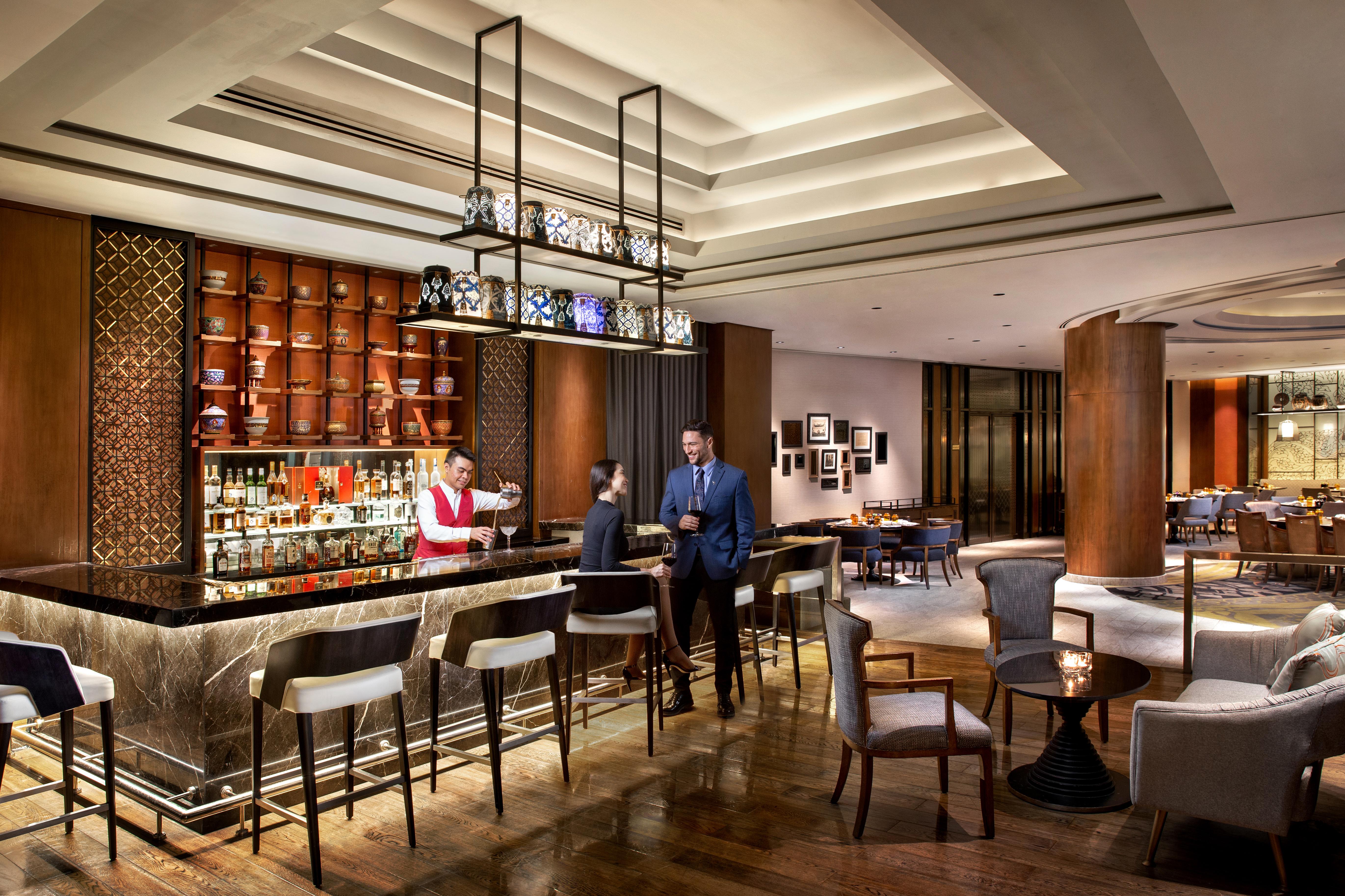Dusit Thani Manila Makati City Ngoại thất bức ảnh The Bar